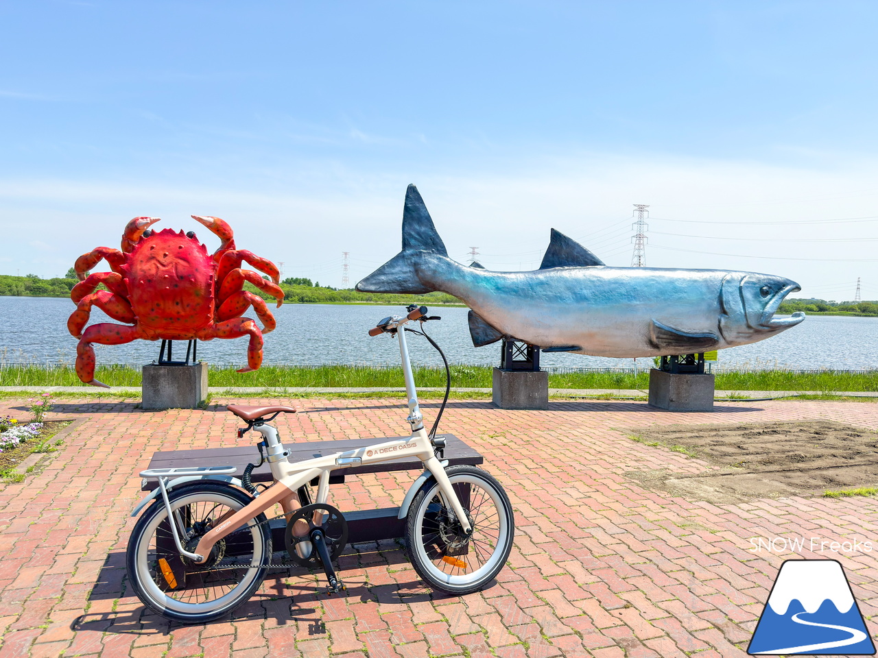 電動アシスト自転車『ADO Air Carbon』に乗って、札幌近郊をのんびりサイクリング♪
